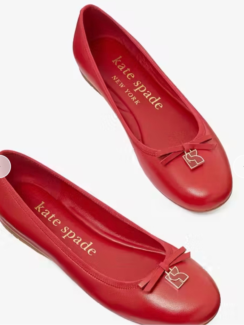 kate spade New York Dakota Charm Ballet Flats